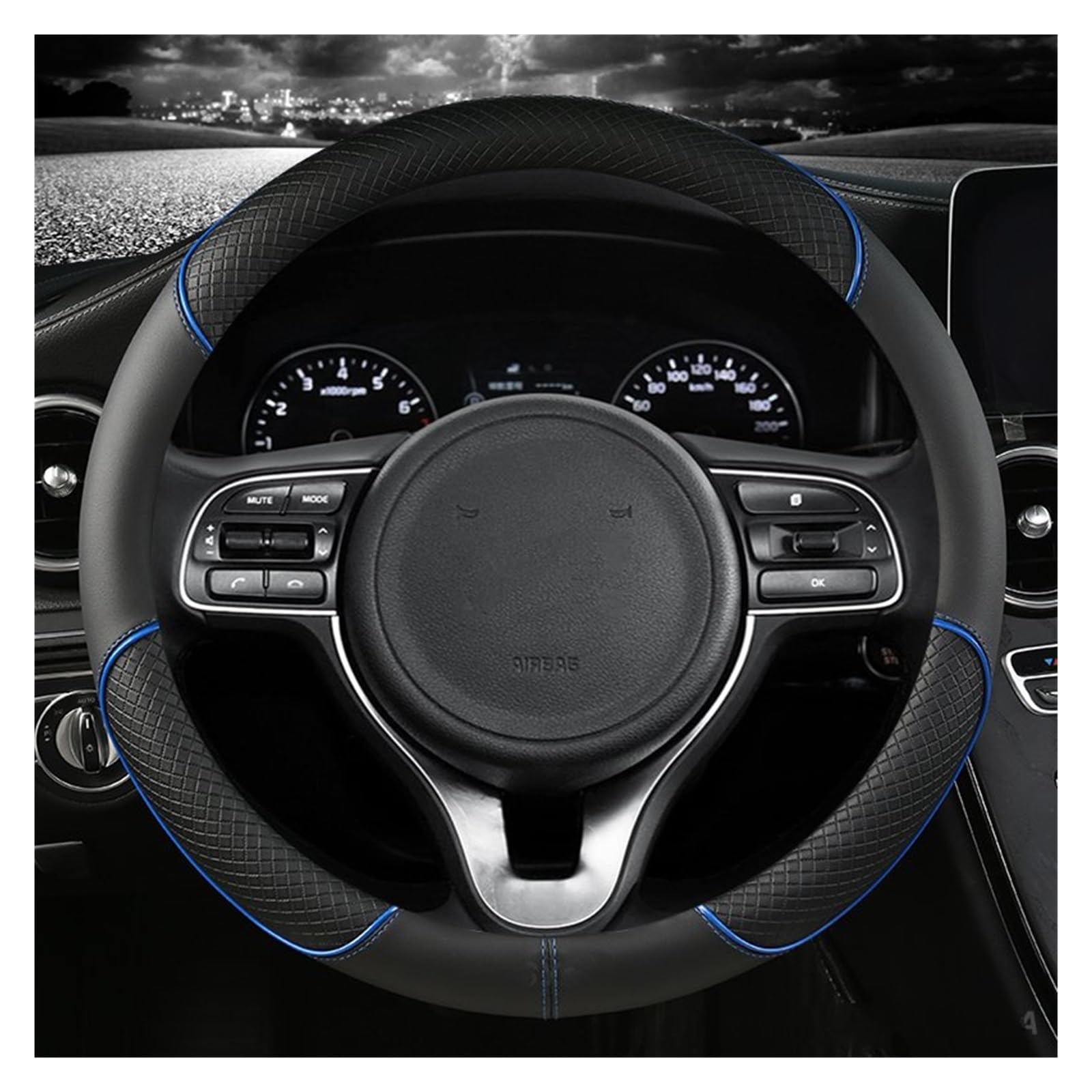 Lenkradabdeckung Carbon Optik Für Kia Ceed, Xceed, Proceed, K5 - Einfache Montage