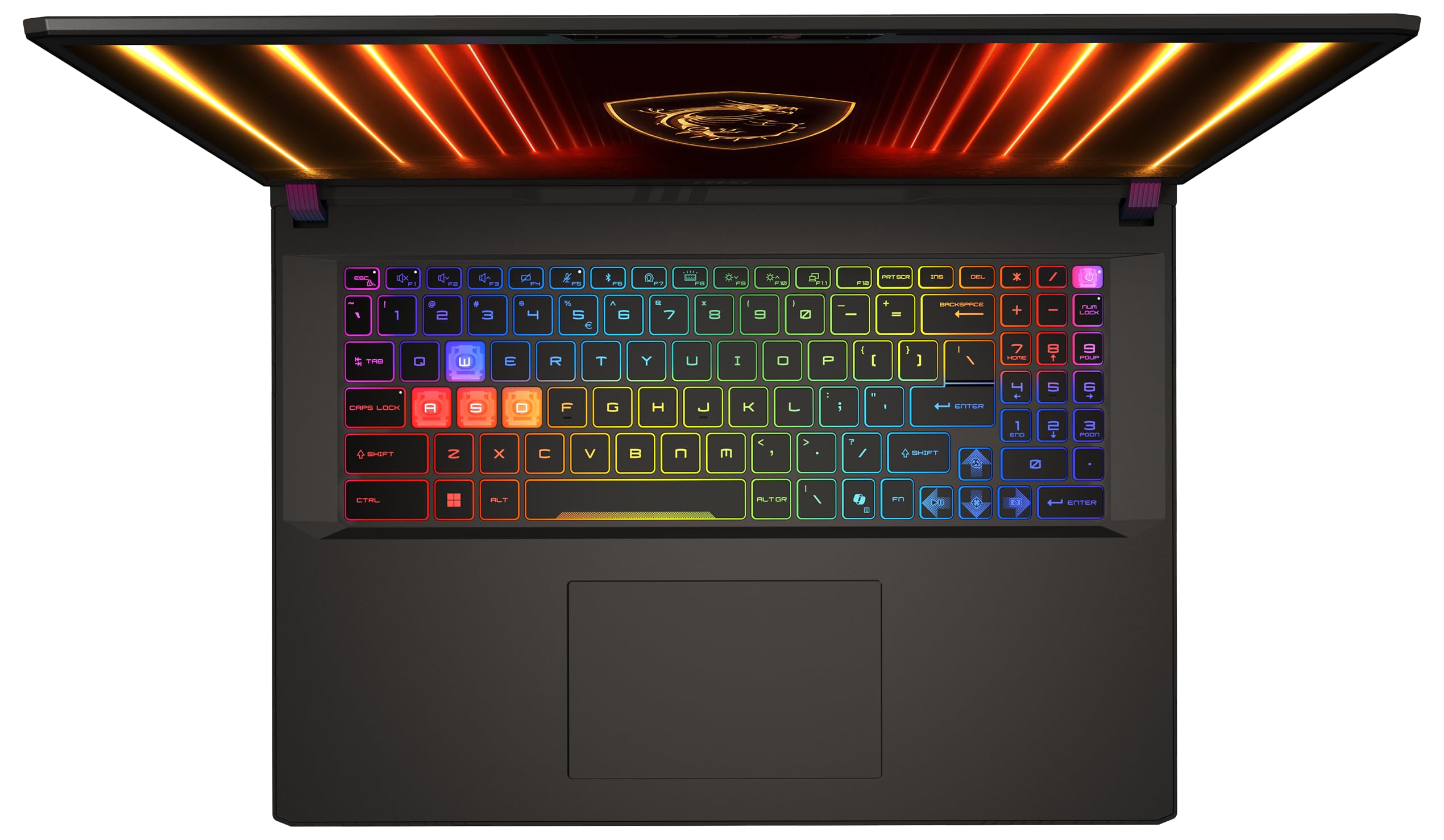 MSI Vector 17 HX AI Gaming-Laptop, 17" QHD+ 240 Hz Display, Intel Core Ultra 9 275HX, NVIDIA GeForce RTX 5080, 32 GB RAM, 2 TB SSD, Windows 11 Home, QWERTZ Tastatur, Cosmos Grau, A2XWIG-040 - 5