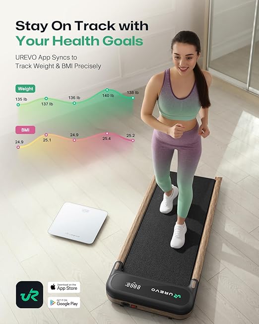 Báscula de Baño Smart UREVO con App y Pantalla LED, 180 kg miniatura 9