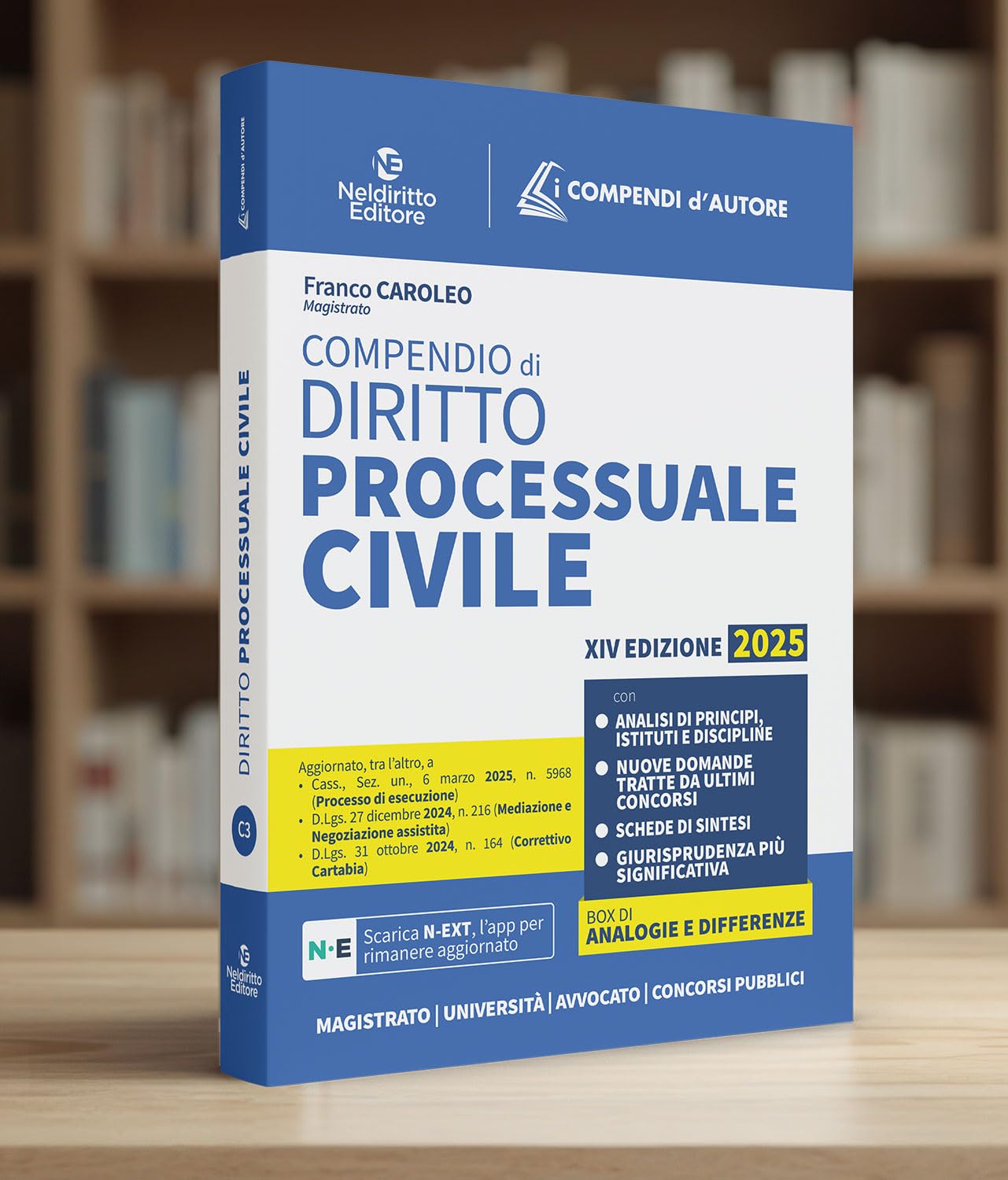 Compendio di procedura civile 2025, aggiornato al I e al II Correttivo Cartabia in tema di mediazione e negoziazione assistita