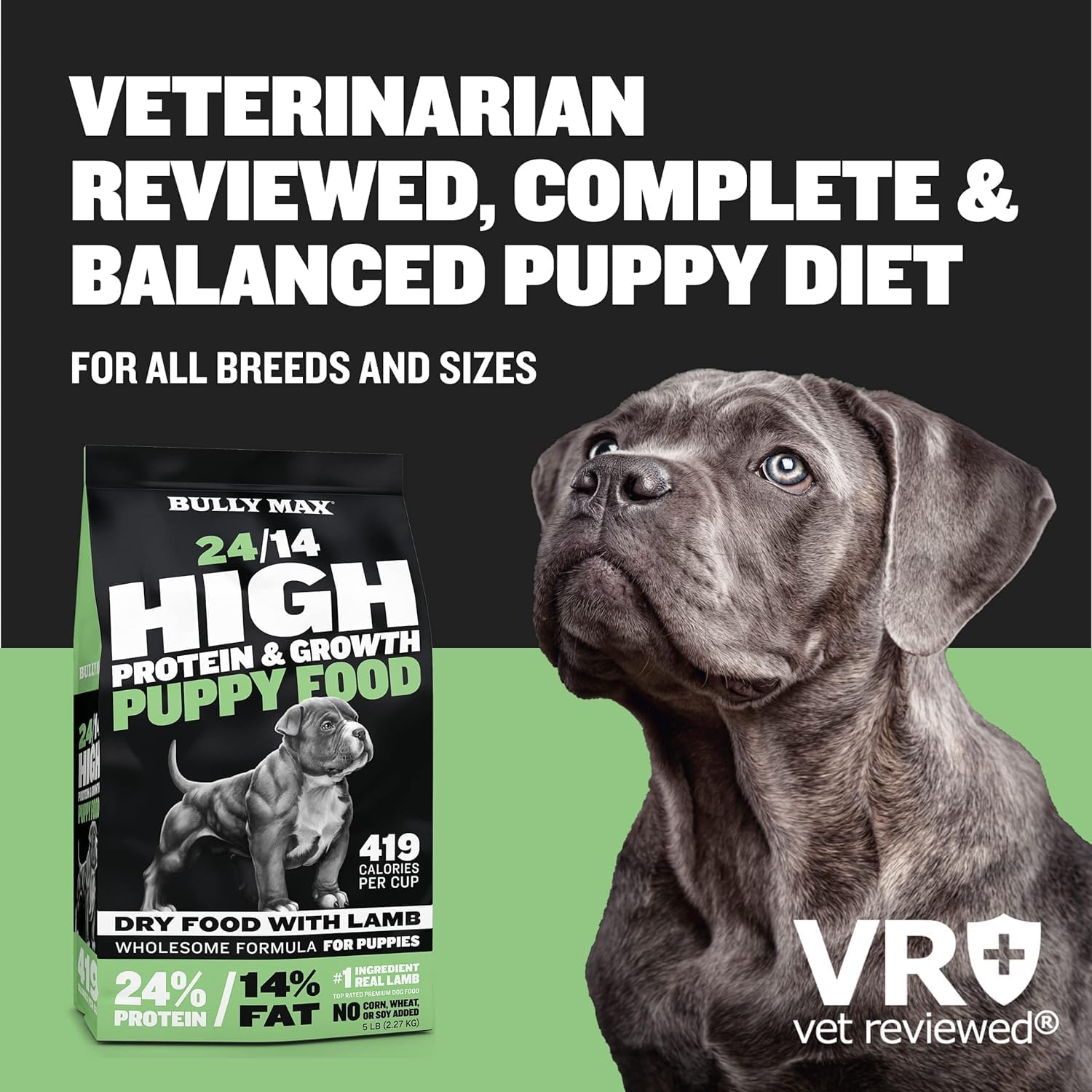 Bully Max Puppy Power Bundle: 24/14 High Protein Liberia Ubuy