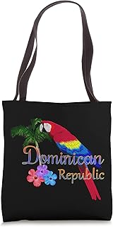 Dominican Republic Tropical Beach Souvenir Tote Bag