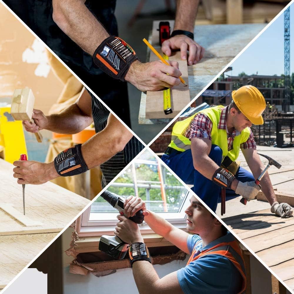 Gifts for Men Dad Magnetic Wristband - Cool Tools Gadgets for Men Personalised Gifts Xmas Christmas Stocking Fillers Birthday Presents, Wrist Band Accessories Organiser Belt Holder Nails Bolts Screws 8 71zyDqPiatL. AC SL1000