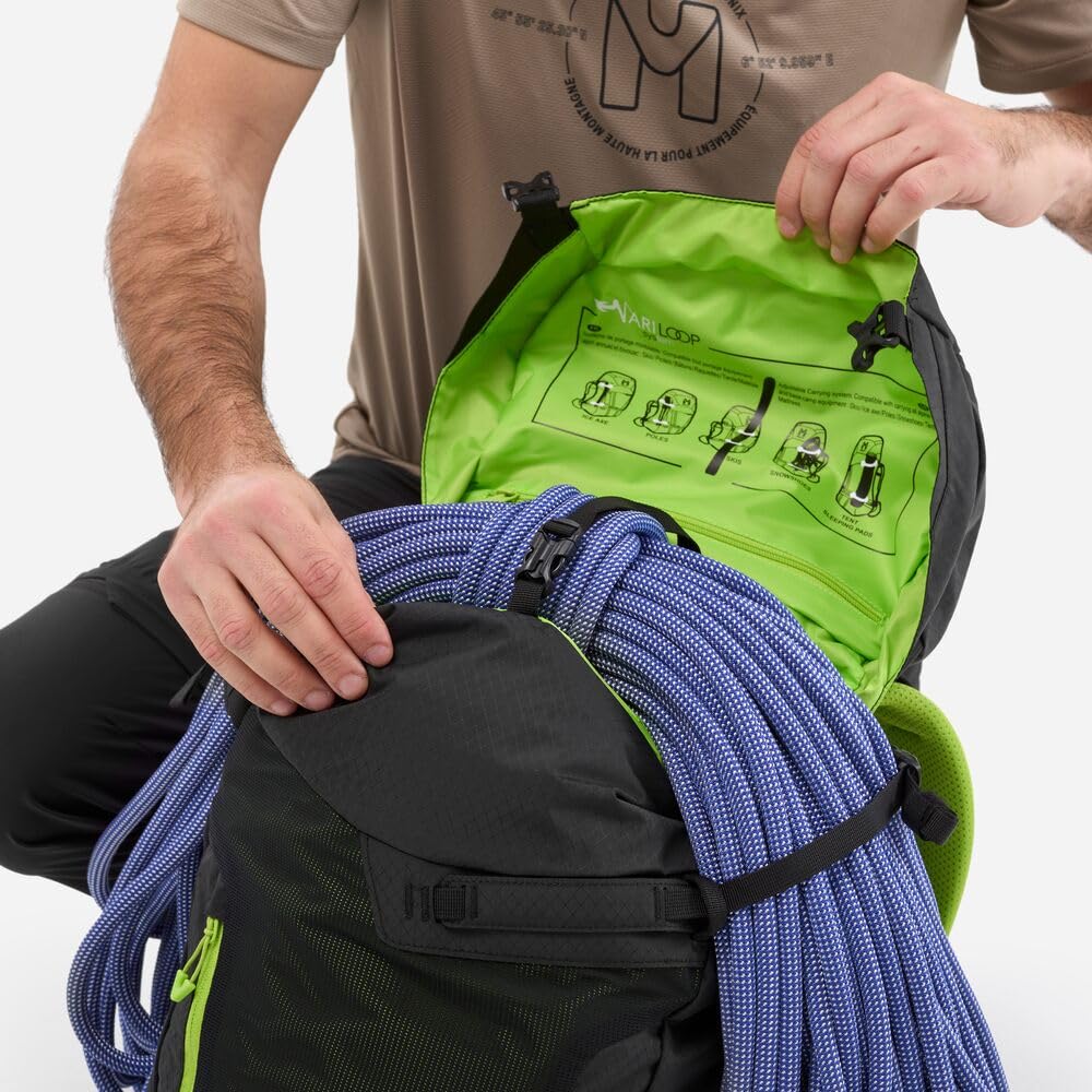 Millet Sac À Dos Randonnée GRAVIC Trekking Polyvalent Été Hiver Confort