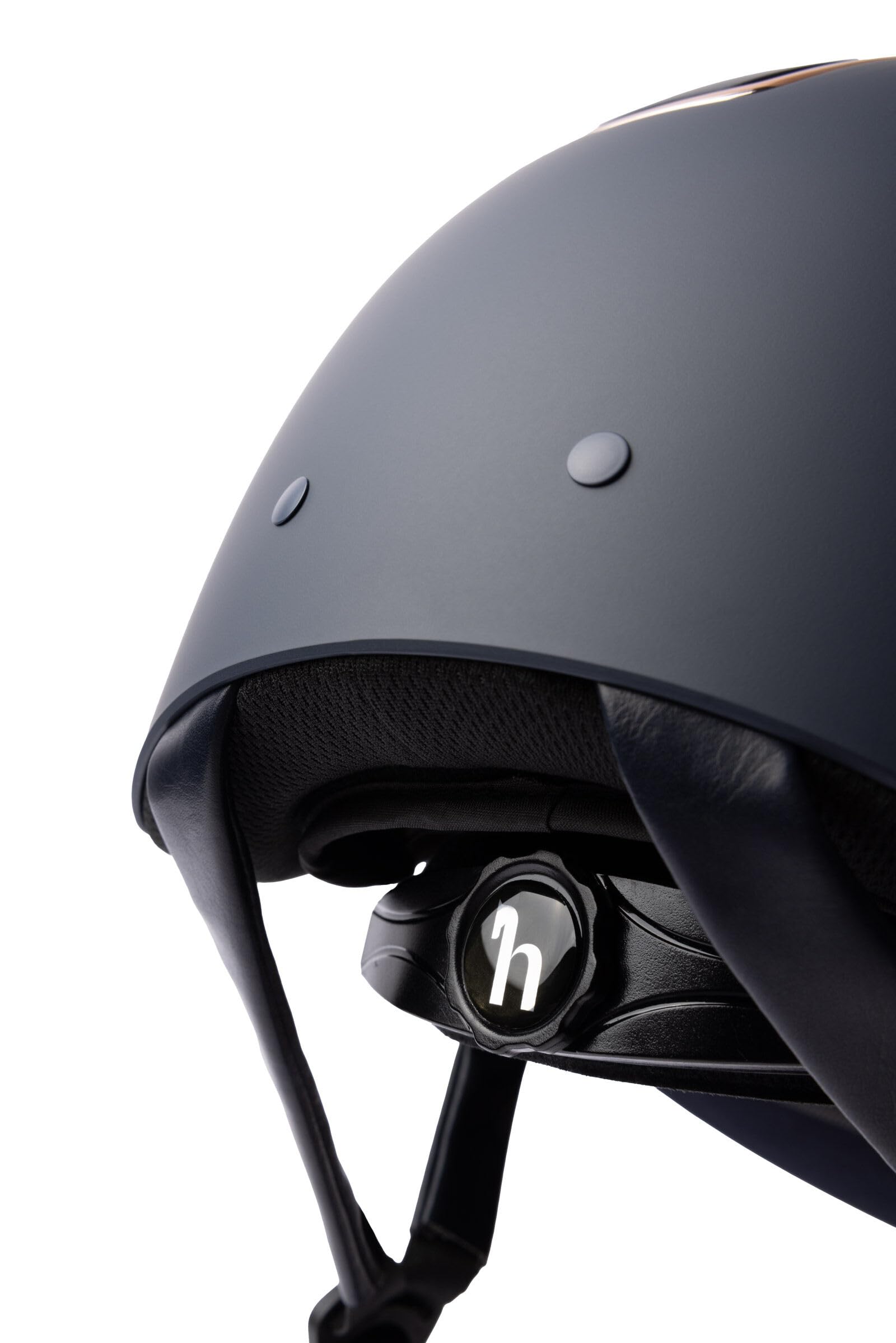Horze Atmos - Casco de equitación para mujer, color metálico, CE EN 1384:2023, tamaño ajustable
