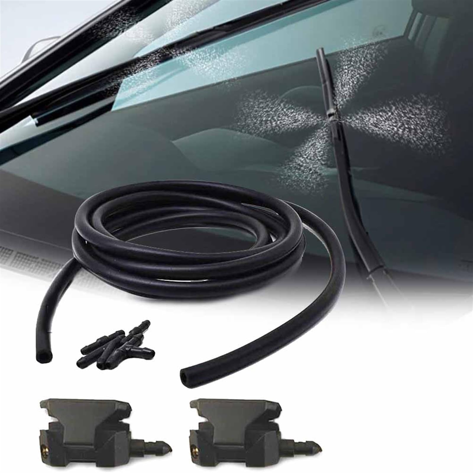 Buse de lave-glace avant clapet anti-retour 4 voies essuie-glace Sprinter 906