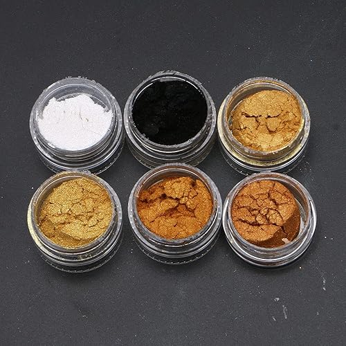 Miniatura 2 de DIY Jewelry Crafts Natural Mica Mineral Powder Tinte de resina epoxi para jabón de baño, cera de soja, fabricación de velas, tintes de pigmento de