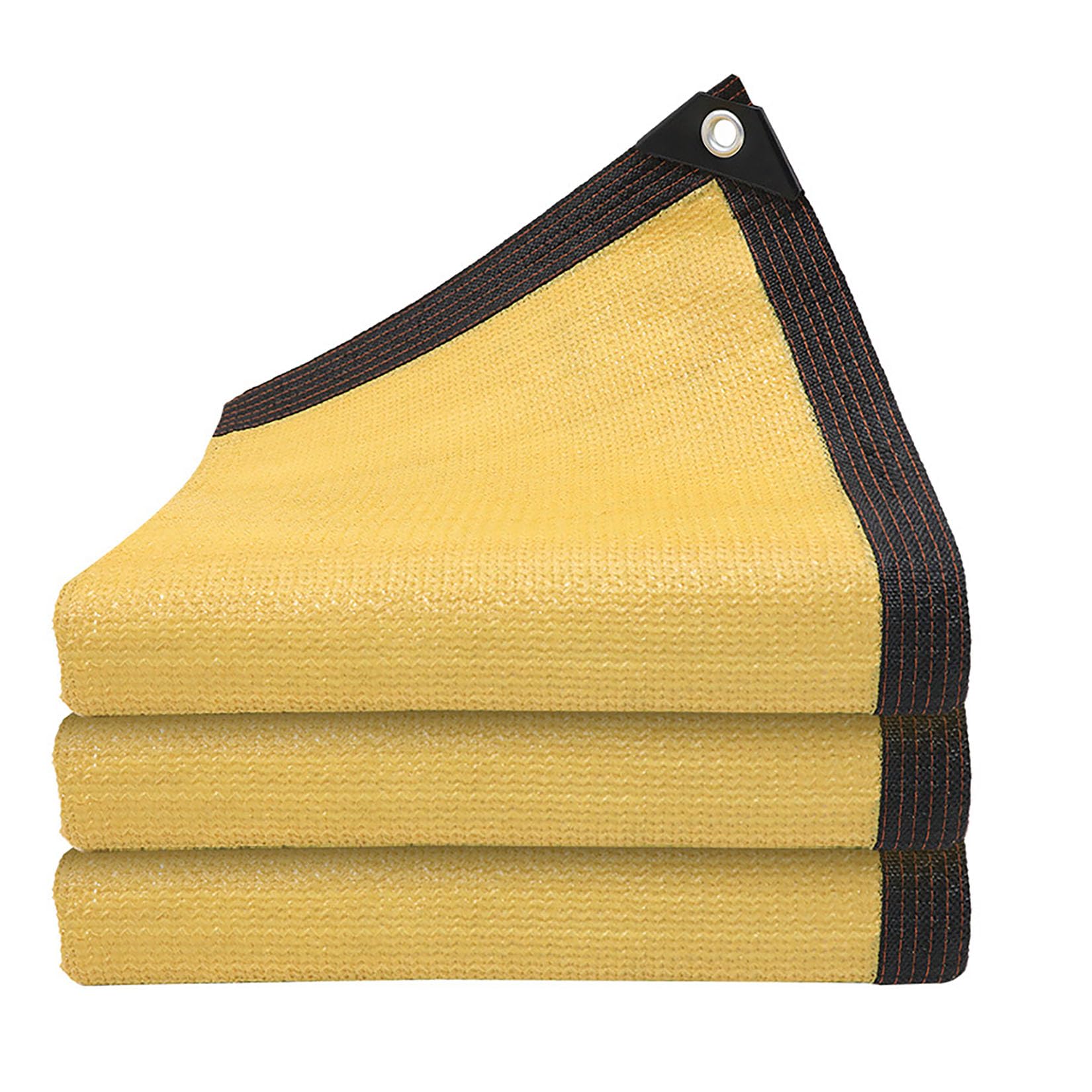 Mallas de Sombreo Jardin,Malla Sombra - Red de sombreado con Ojales Red de sombreado Duradera 90% de protección UV para protección Solar en Balcones, Jardines, invernaderos y terrazas 3X6m