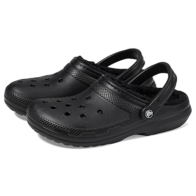 Crocs Classic Lined Clog Clog Shoes Black/Black