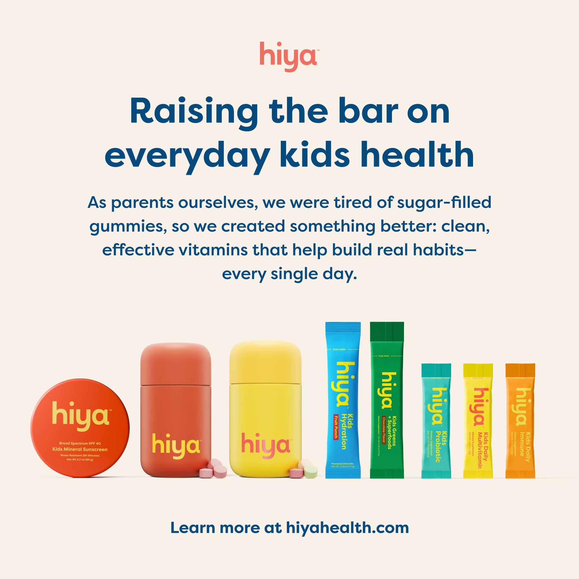 HIYA Kids Multivitamin Tablets – Daily Essential Vitamins & Minerals, 30 Ct thumbnail 7
