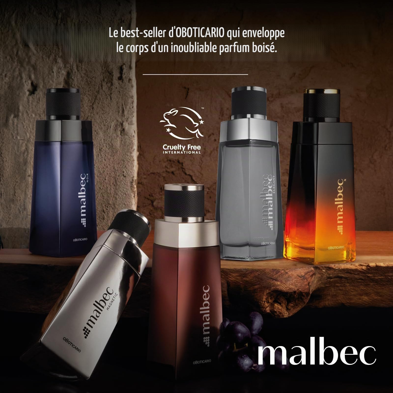 Malbec magnetic edt 100ml Oboticario