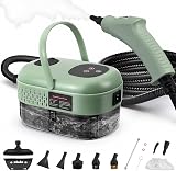 Nettoyer à Vapeur,2500W Nettoyeur Vapeur Professionnel avec 11 Accessoires, 1100ML de Grande Capacité, Nettoyage Vapeur Portable avec 6 Modes Réglables pour Canapé, Vitre, Voiture, Matelas,Cuisine - 1