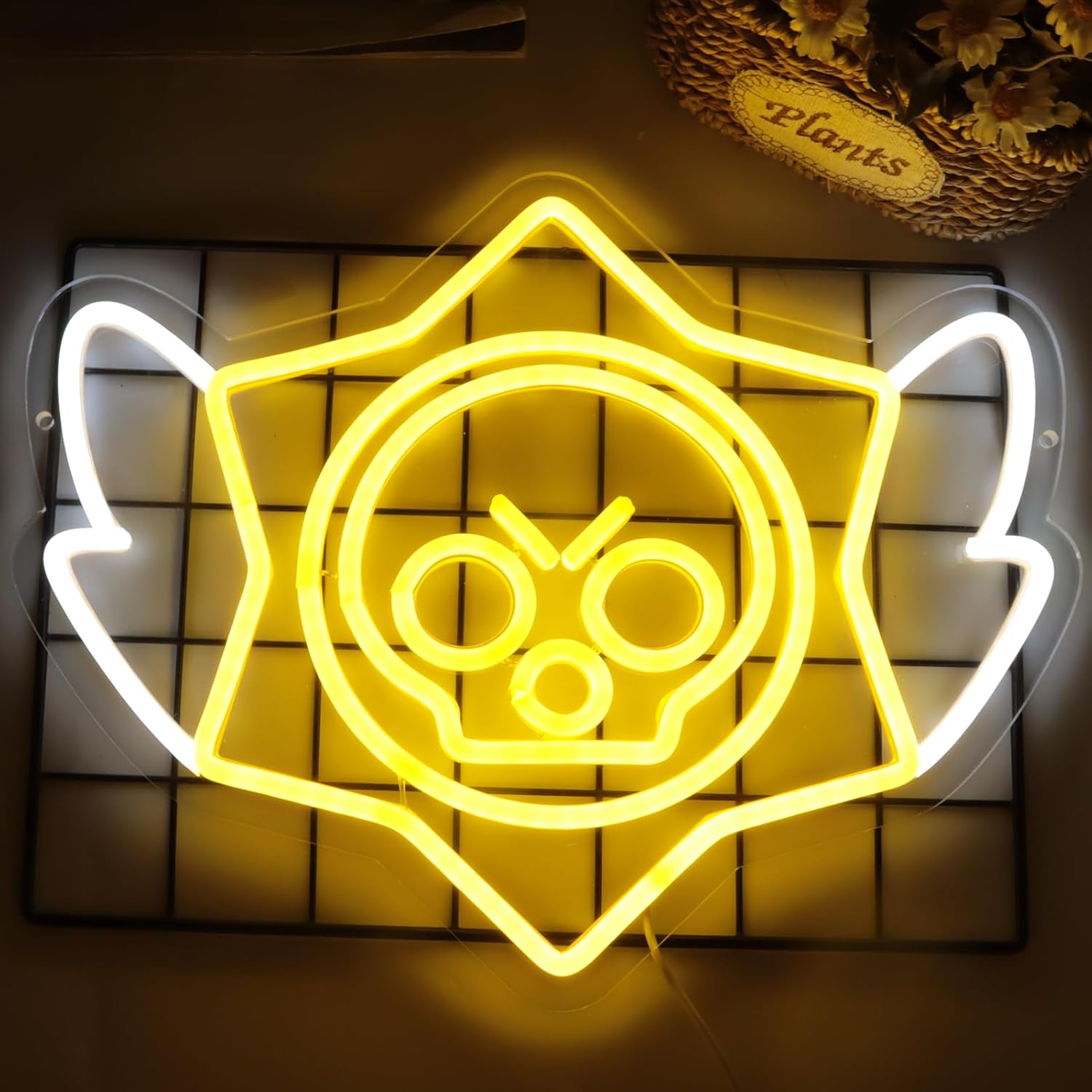 Stars Neon Signs Game Neon Lights for Wall Decor,Dimmable Led Neon Light for Kids Game Room Man Cave,USB LED Neon Sign for Bedroom, Gamer Gift for Men, Boys - Image 3