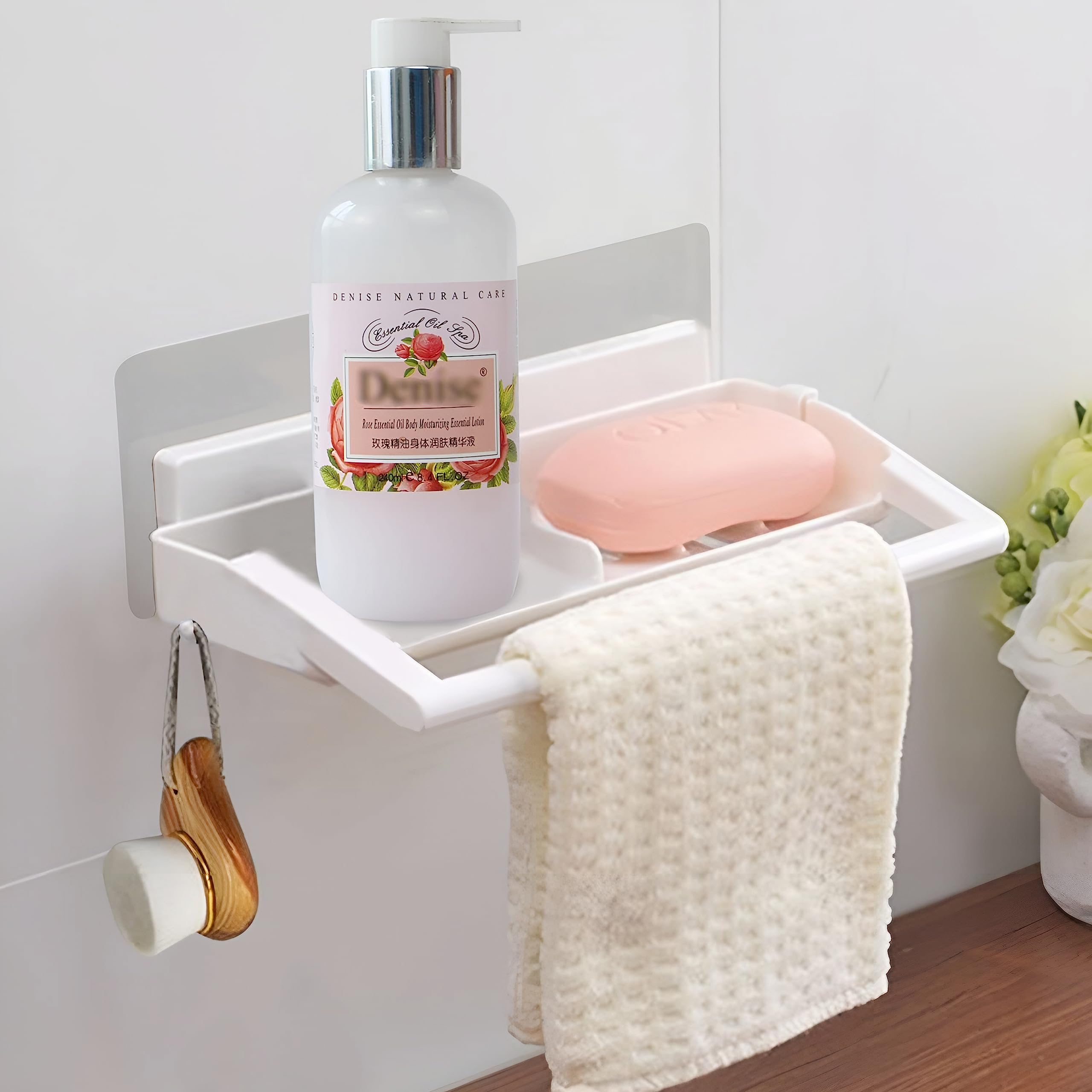 See full amazon price history chart for JIALTO Multifunctional Magic Sticker Series Self Adhesive Bathroom Shelves Stoarge Tray - Soap Dish with Towel Rod Napkin Holder - PRNT1668 (1) JIALTO Multifunctional Magic Sticker Series Self Adhesive Bathroom Shelves Stoarge Tray - Soap Dish with Towel Rod Napkin Holder - PRNT1668 (1) (B0CBKK8FCF) Amazon Price History, Amazon Price Tracker