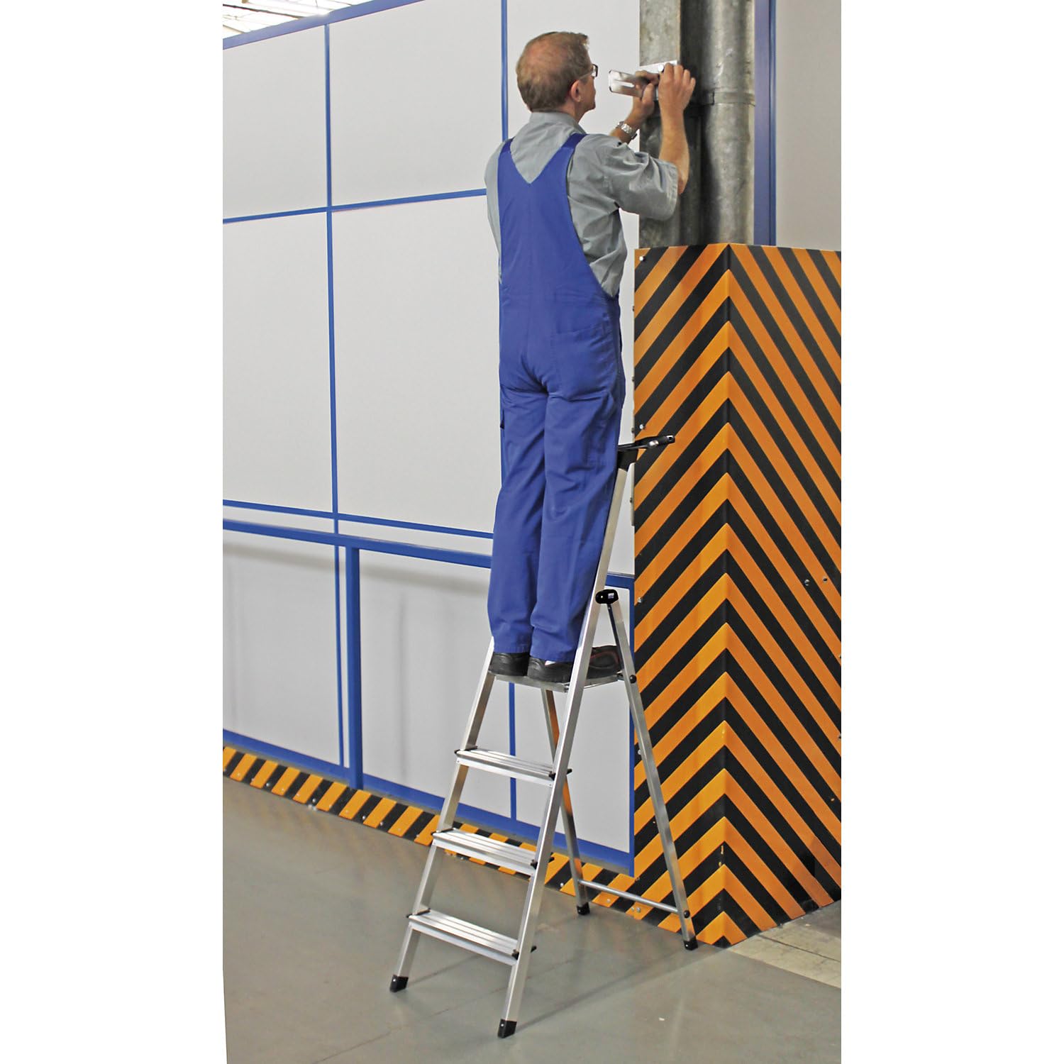 KRAUSE scaletta Safety, 1 pezzi, 6 Livelli, 126344