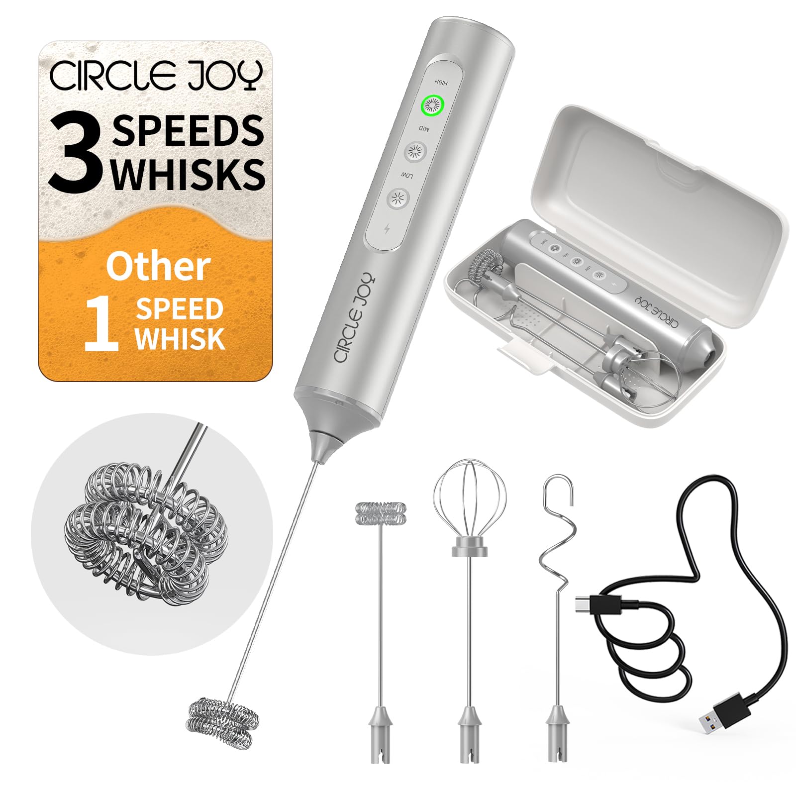 CIRCLE JOY Milk Frother