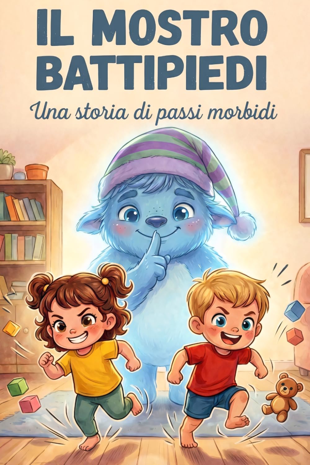 Il Mostro Battipiedi: Una storia di passi morbidi (Piccole Mani, Grandi Emozioni — La Noe)