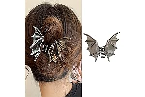 Punk Style Halloween Bat Hair Clips