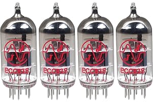 12AX7 / ECC83 Tube Amp Vacuum Guitar Tube, Pin Type Regular, Packaged 4
