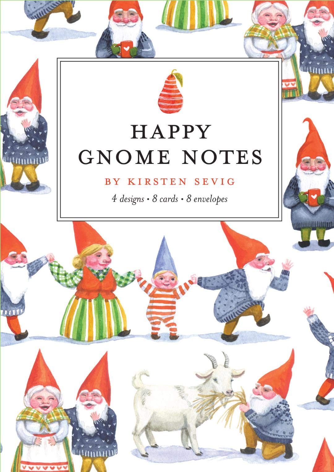 Happy Gnome Notes Notecard Set