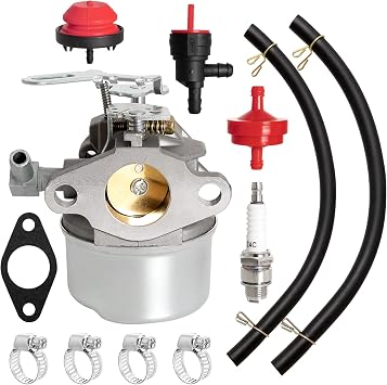 640084B Carburetor for Te cumseh Engine - Carburetor Carb Kit for Toro 521 Craftsman MTD Snowblower, Te cumseh HS50 LH195SP HSSK50 HSSK55 LH195SA Motor Engines, Replaces 640084 640084A 632107 632107A