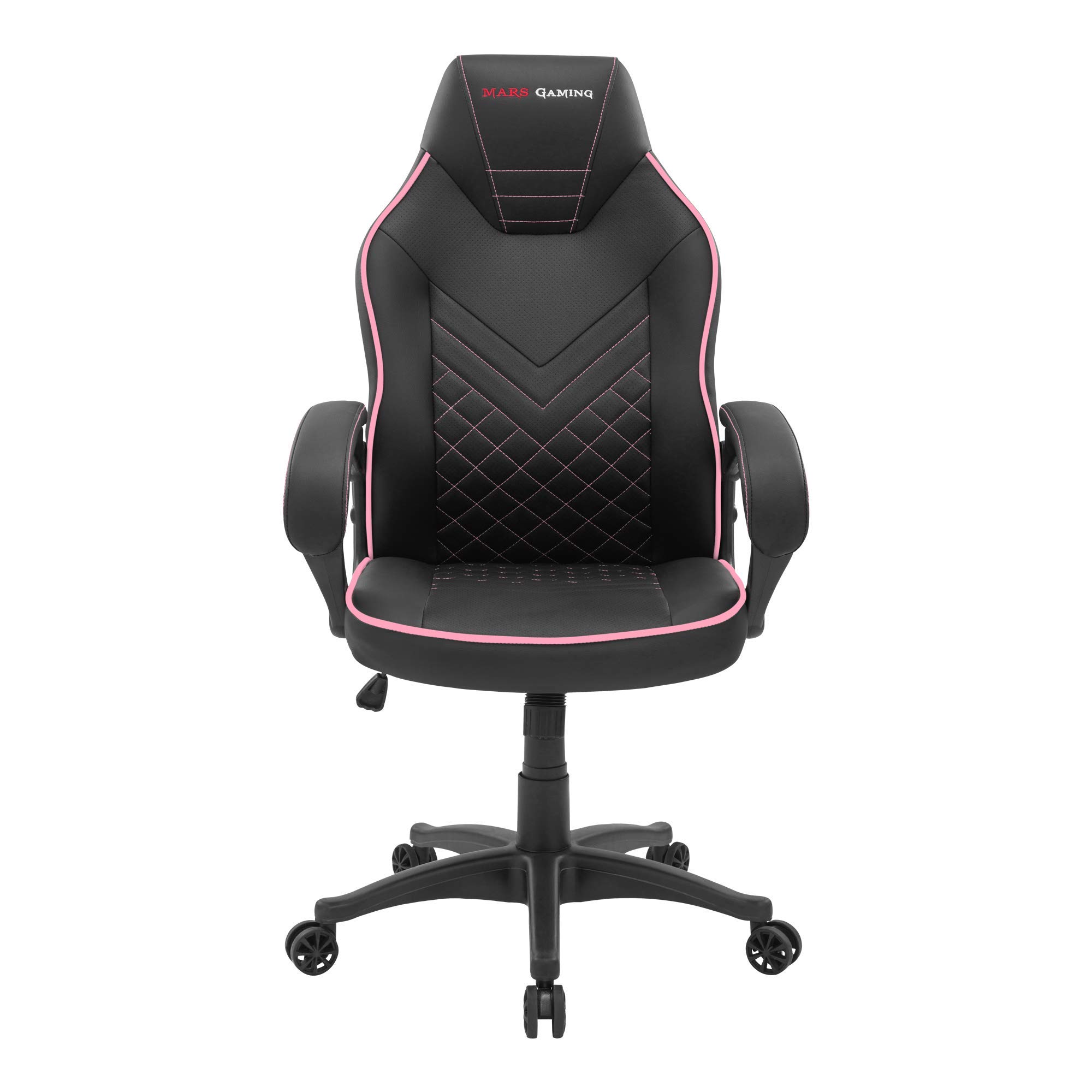 Mars Gaming MGCXONEBPK, Chaise Gamer Premium, PU, AIR-Tech, Classe 4, Rose