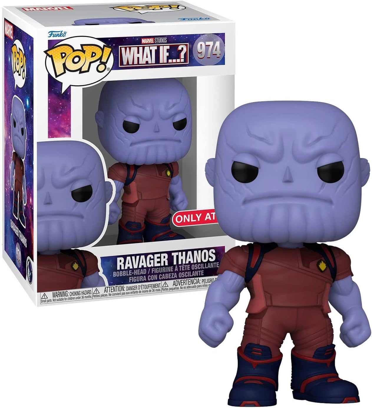 Funko What If? POP! Marvel Ravager Thanos Exclusive Vinyl Figure #974