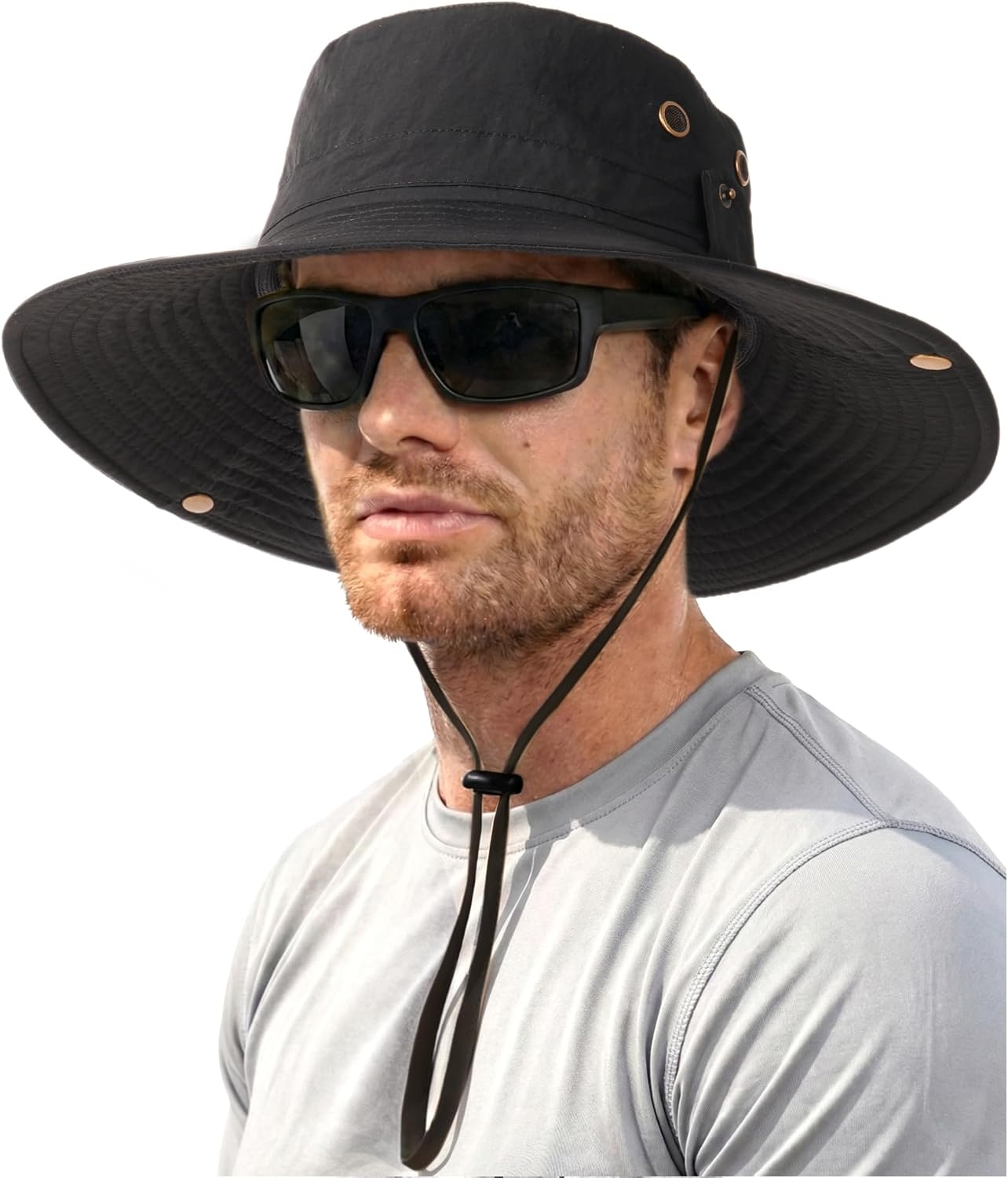 Men’s FURTALK Fishing Hat: UPF 80+ Foldable Wide Brim for Outdoor Fun Men’s FURTALK Fishing Hat: UPF 80+ Foldable Wide Brim for Outdoor Fun
