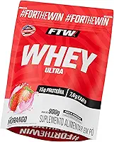 Whey Protein Ultra FTW – Refil 900g Sabor Morango Proteína Concentrada WPC, Suplemento Alimentar em Pó, Rico em Aminoácidos Essenciais