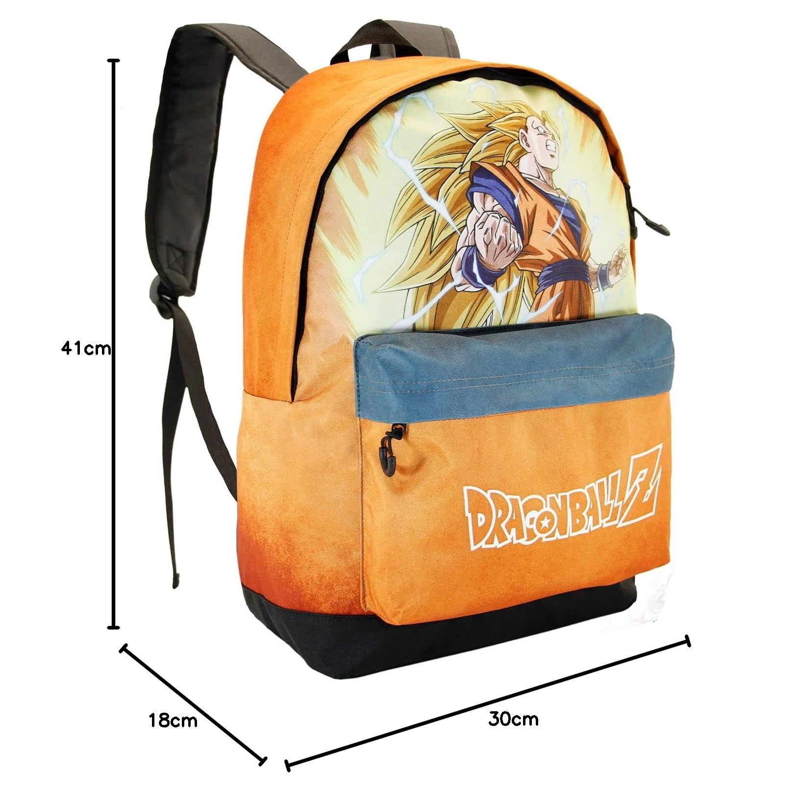 Dragon Ball Impulse-Sac à dos HS FAN, Orange