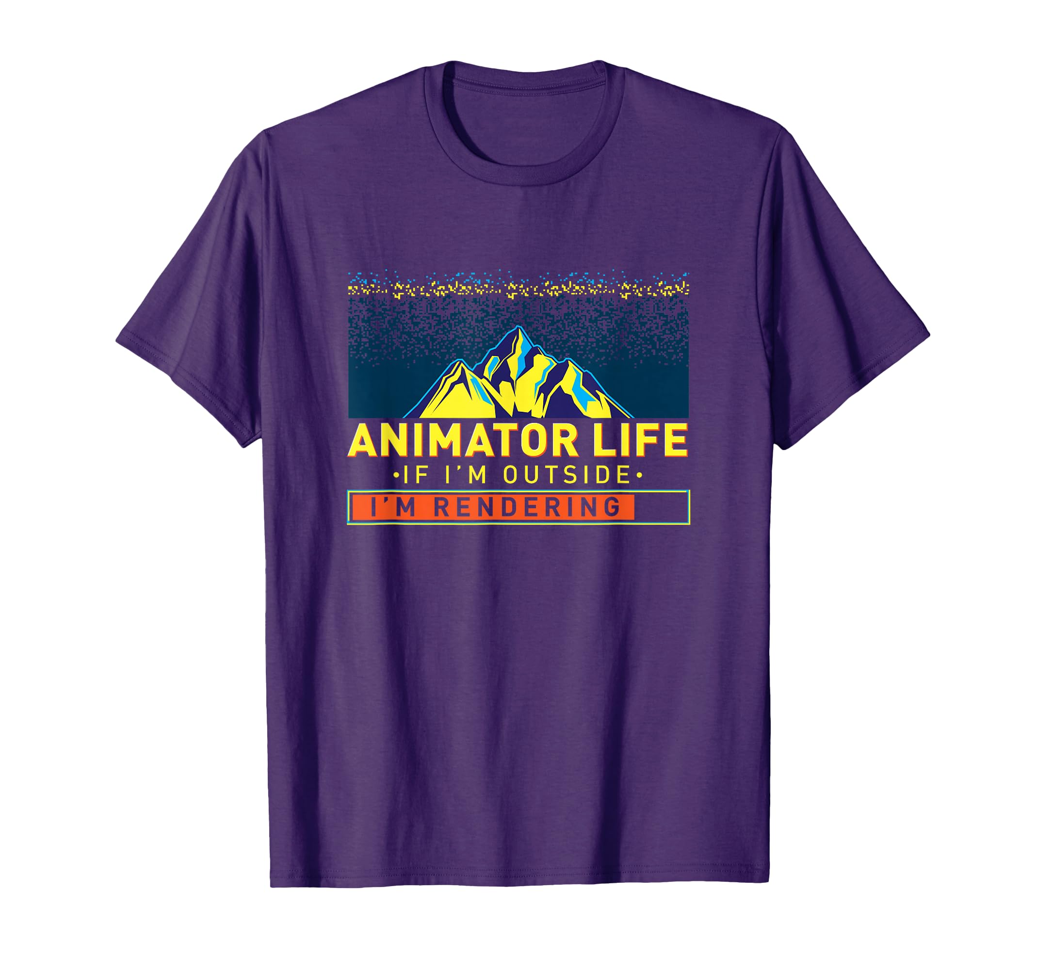 Animator Life Animation Visual Artist Rendering Graphic Art T-Shirt