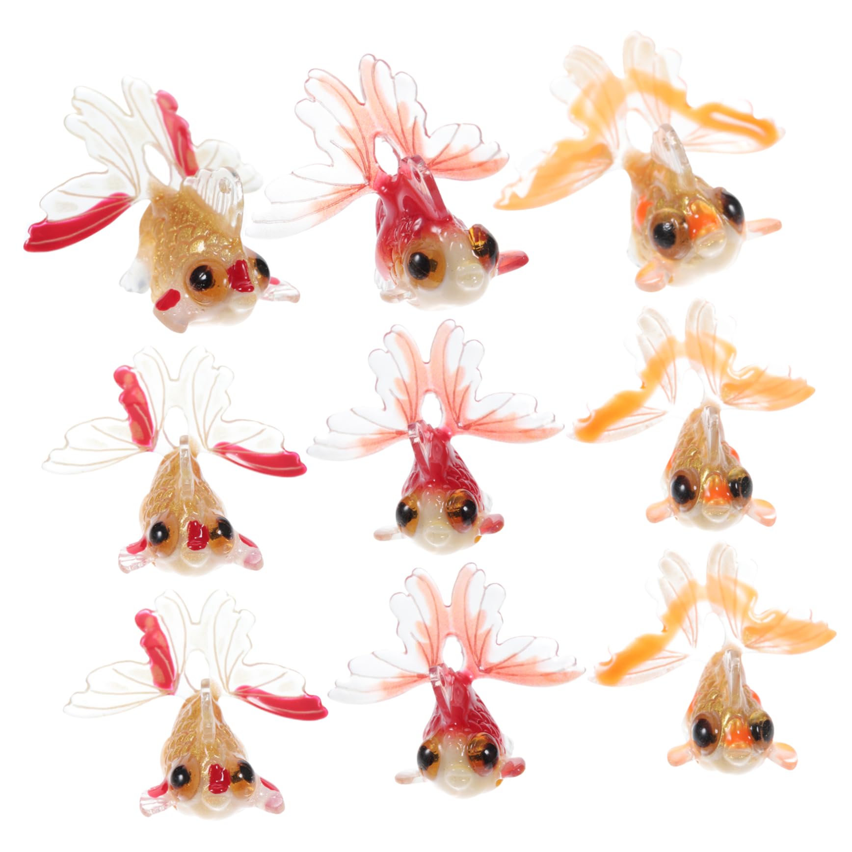 TEHAUX Forniture Di Gioielli Fai Da Te Ciondoli Per Realizzare Braccialetti Ciondolo a Forma Di Pesce Ciondoli Per La Creazione Di Gioielli Ciondoli Animali 3d Resina