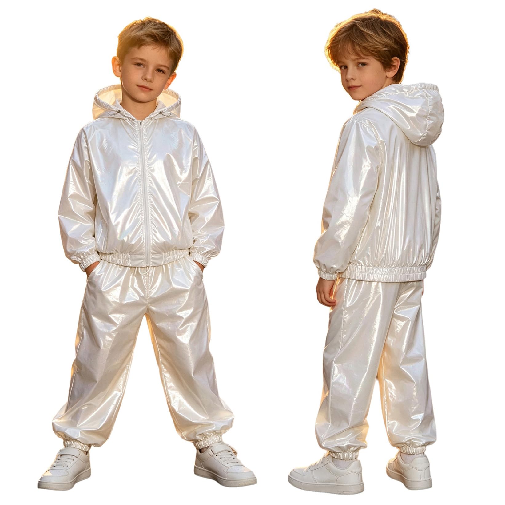 Bambini Tuta Bambino Ragazzo Set Di Abbigliamento Pioggia Da Jogging