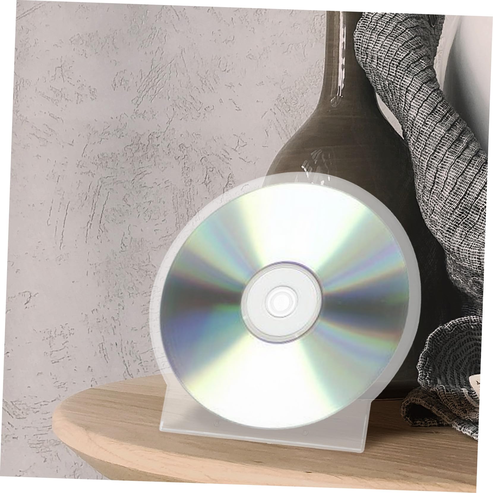 Cabilock Custodia per CD in Plastico Rigido 50pezzi Design Spesso e Ordinato per Archiviazione Dischi Dvd