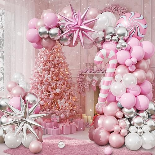 Miniatura 50 de Paready Kit de arco de guirnalda de globos azules y negros, 122 piezas de arco de globos metálicos azules y plateados para cumpleaños, baby shower