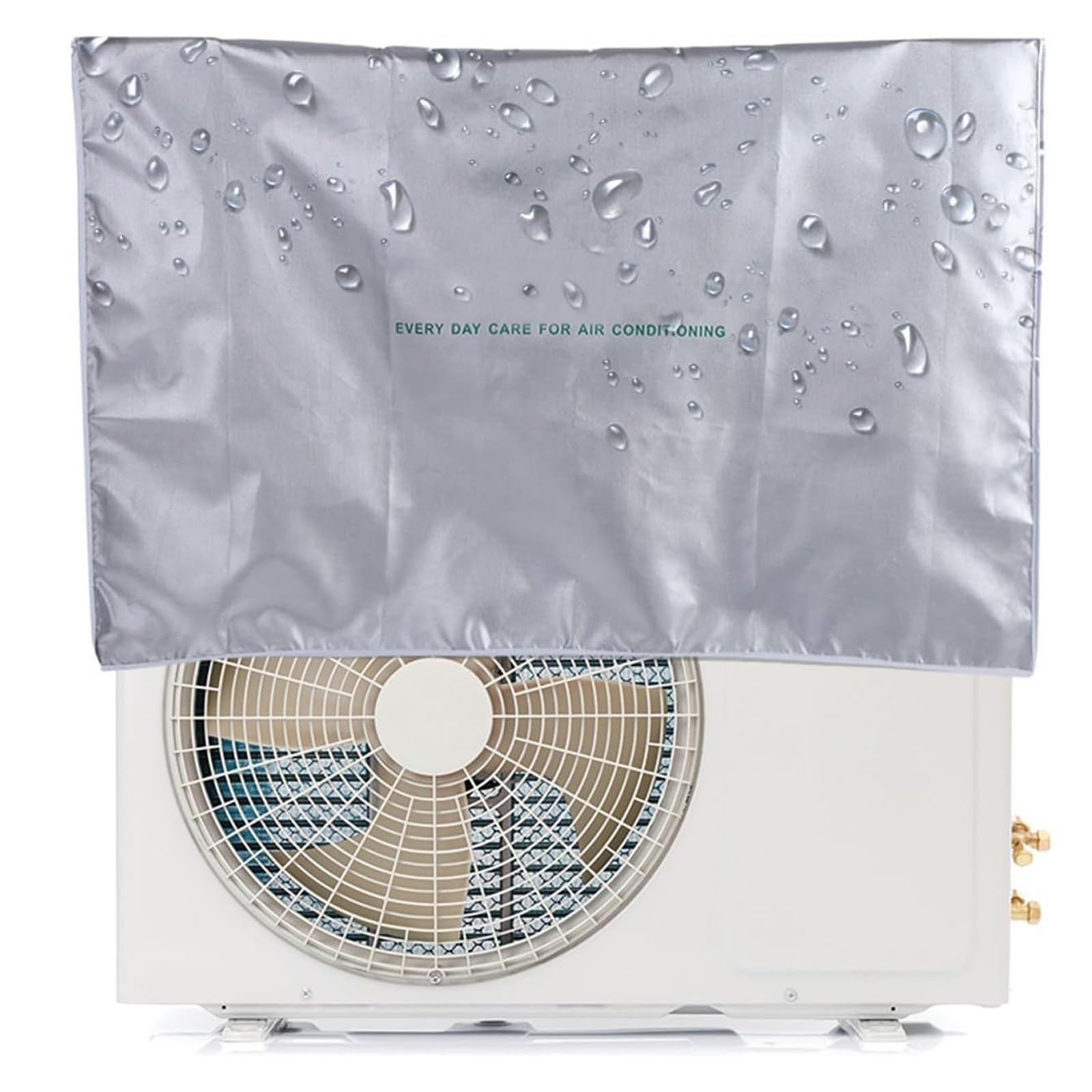 QYMYOZ Outdoor Air Conditioner Cover, Waterproof & Dustproof Protective Cover for AC Unit, Sun & Snow Protection, Fits 98x40x75cm, Durable Weatherproof Shield for Outdoor Use