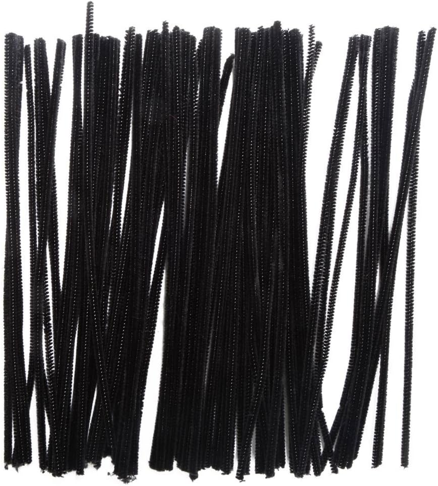 Saim Pipe Cleaners Chenille Stems 12" for Creative Handmade Arts and Crafts, Pack of 100