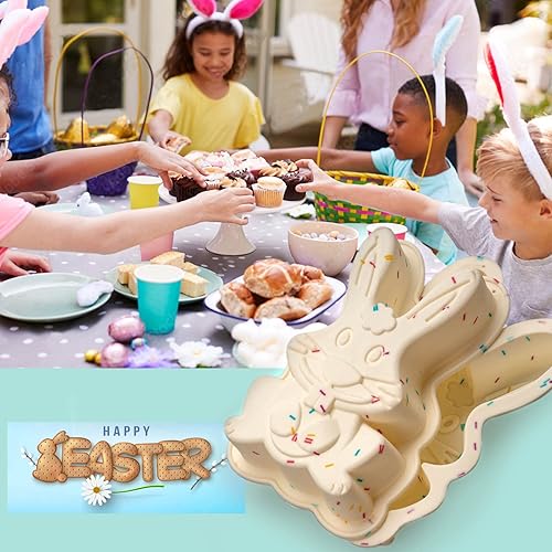 Miniatura 6 de Dootafy Smores Mold - Paquete de 3 moldes cuadrados de silicona para magdalenas, molde de galletas cubiertas de chocolate, moldes de barra de