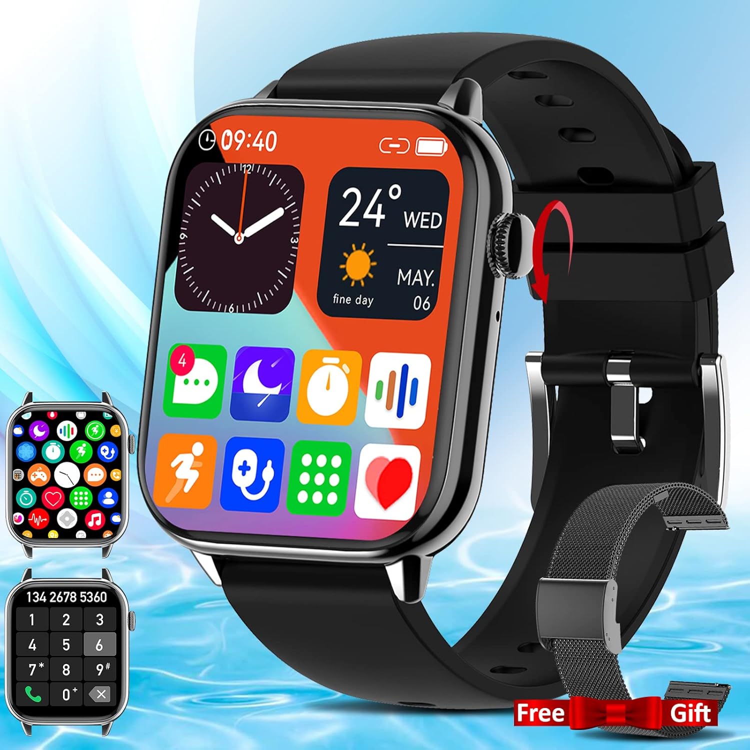 2023 New Fitness Watch with Answer Call Heart Rate Egypt Ubuy