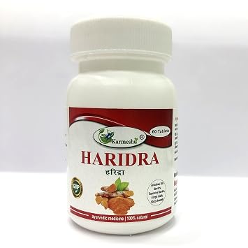 Haridra Tablets | Natural Anti-Inflammatory & Antioxidant Supplement - Karmeshu