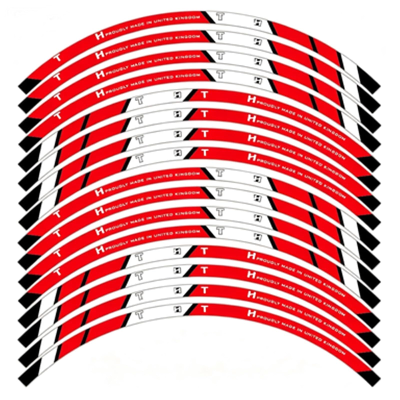Reflective Motorcycle Wheel Sticker Decal Rim Stripe for Trident 660 Speed Street Triple 675 900 1050 1200