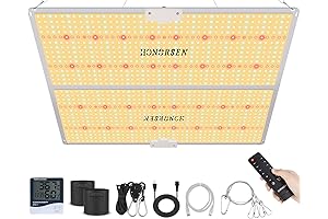4000W LED Grow Light, a Luminous 5x5ft Solution for Budding Indoor Gardens