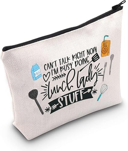 TSOTMO Lonchera para mujer, bolsa de supervivencia para el almuerzo, bolsa con cremallera para el trabajador de la cafetería, regalo de vida para