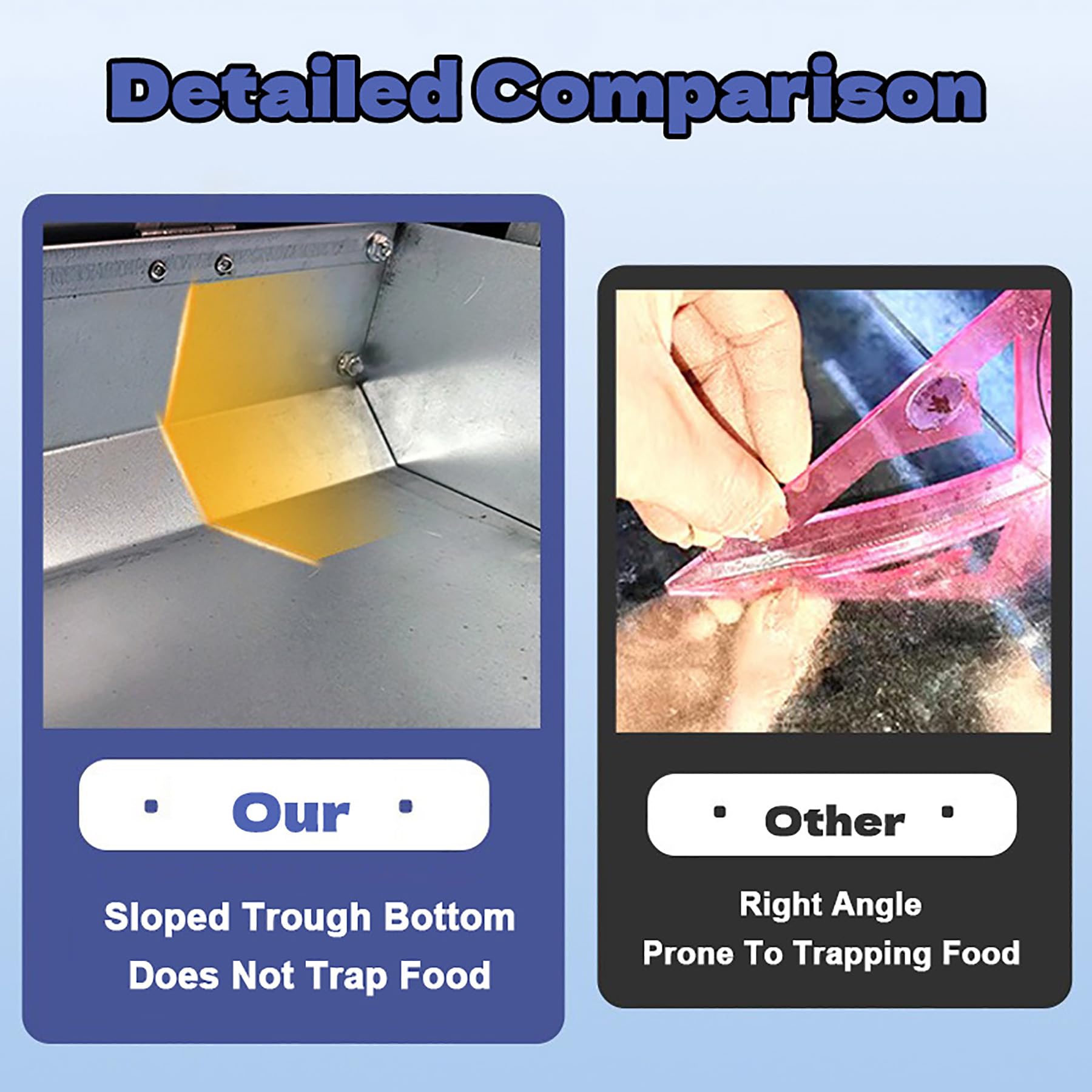 Comedero Automático Grande para Gallinas Bebedero con Pedal para Gallinas Comedero para Ganado De Exterior De Acero Inoxidable De Gran Espesor para Gallinas, Patos Y Gansos
