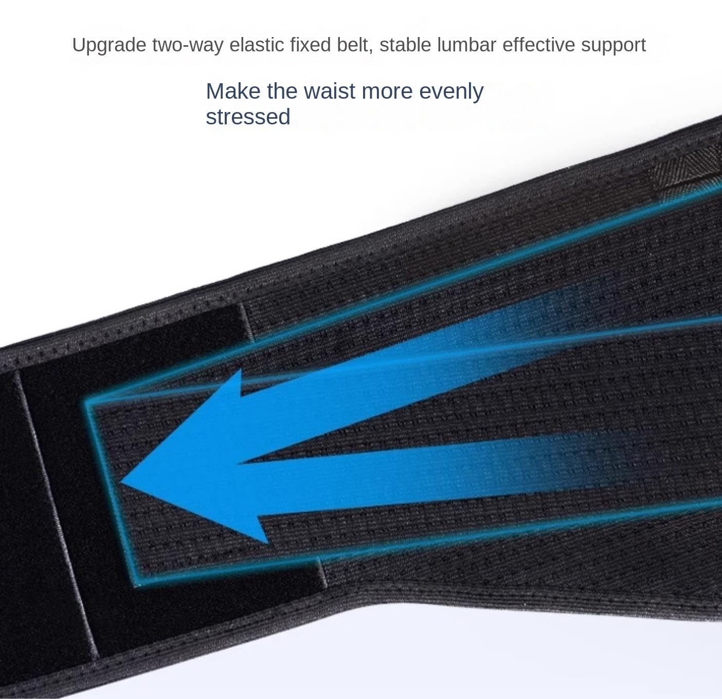Fascia Lombare Cintura di Supporto Lombare Leggera E Traspirante, Inferiore, Dimagrante per Allenamento della Vita Rinforzo Schiena(Black,XXL)