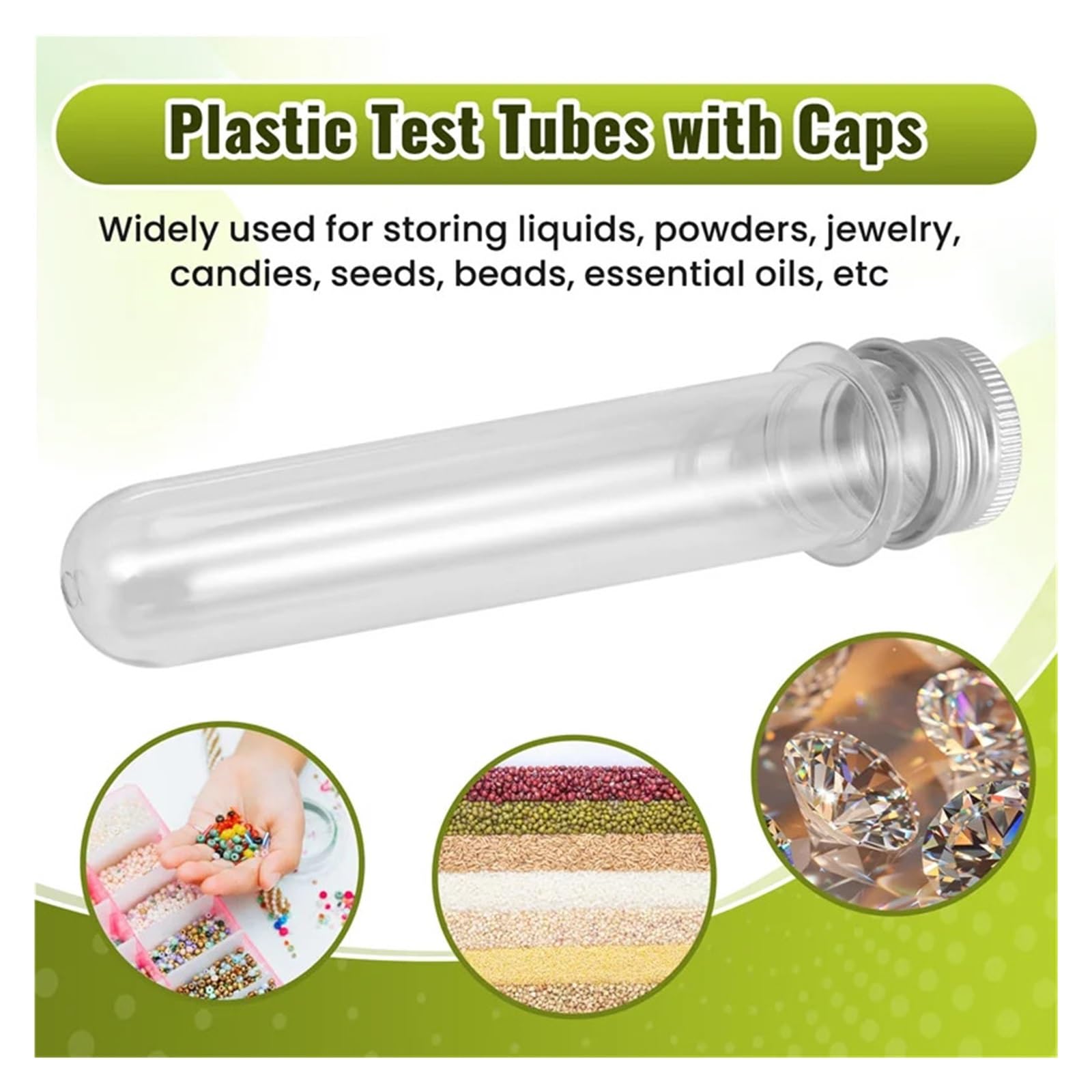 yingyingjia 25 szt. 45 ml plastikowe probówki metalowe zakrętki pojemniki na zakrętki 45 ml plastikowe probówki pojemniki na kosmetyki podróżne balsam