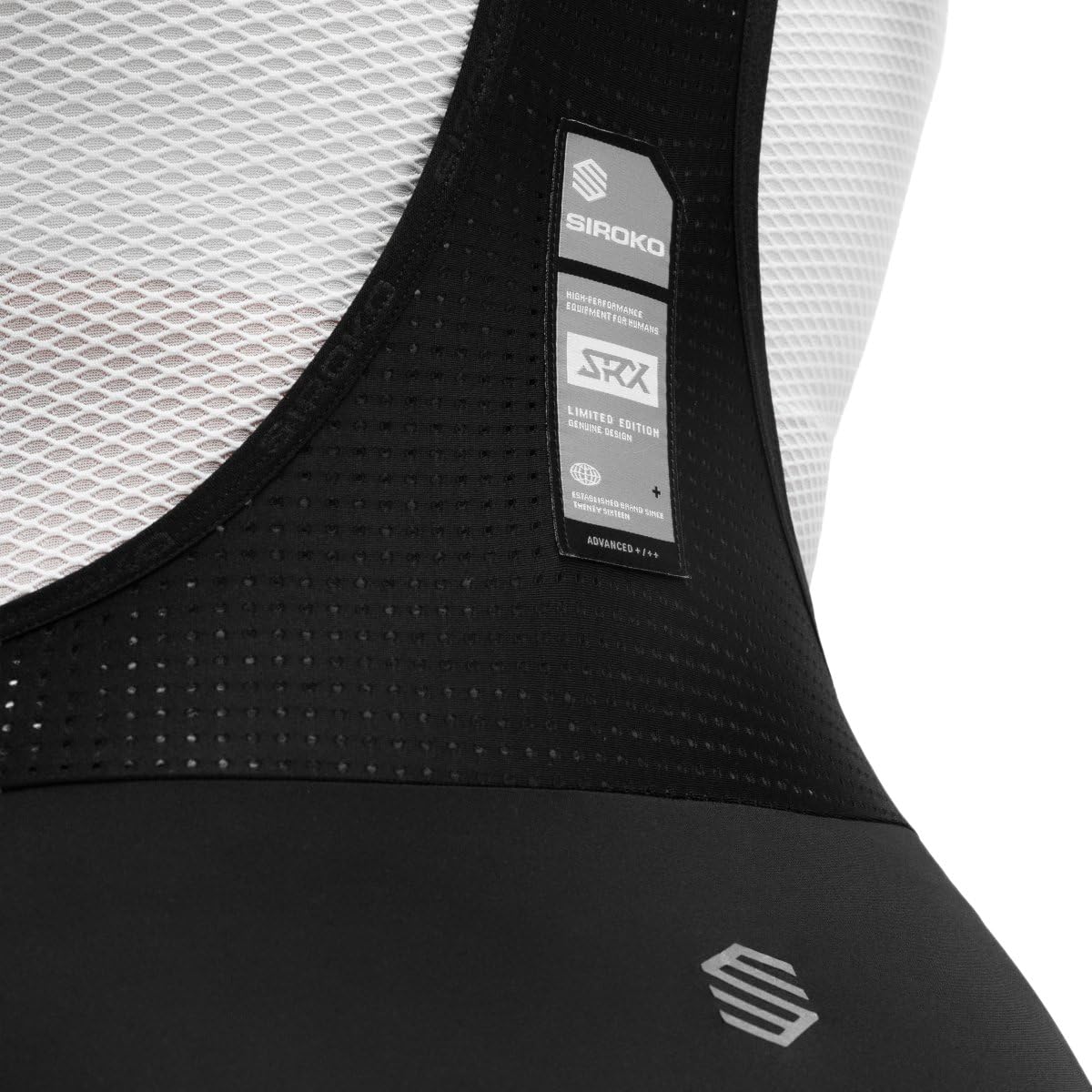 SIROKO Culote Corto Ciclismo SRX Aero Race Negro