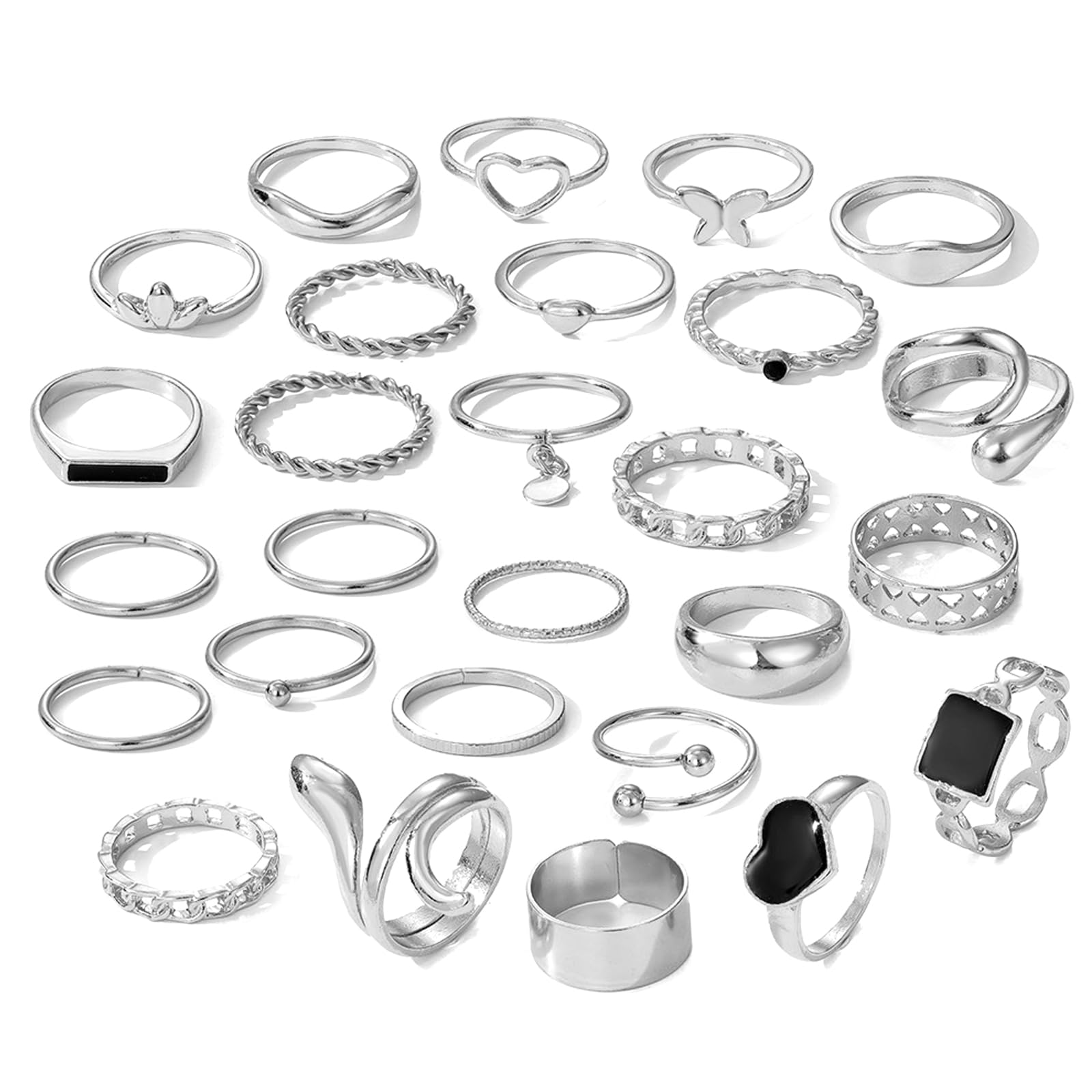 Uwiyo Echtes Naturstein Armband für Fraun, 4mm Perlenarmband