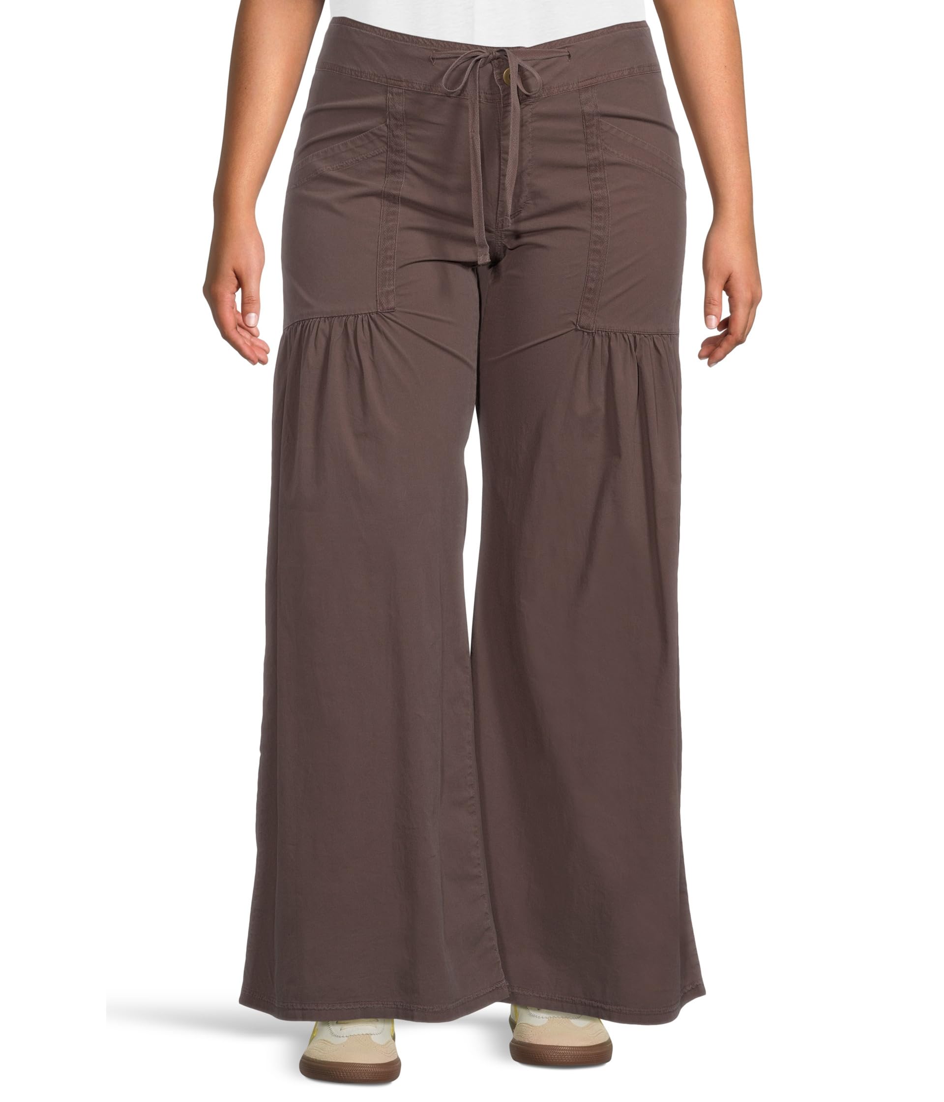 XCVI Womens Willow Wide-Leg Pant