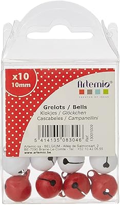 Artemio 13001009 10 Bells White & Red